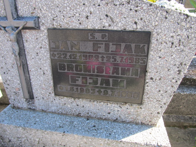 Jan Fijak 1902 Cięcina - Grobonet - Wyszukiwarka osób pochowanych