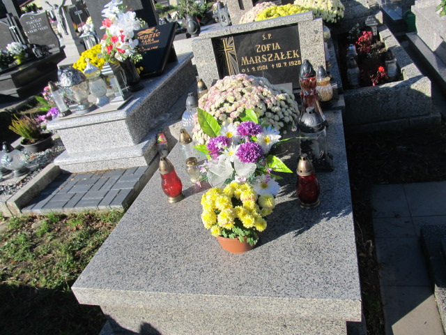 Grób Zofia Marszałek