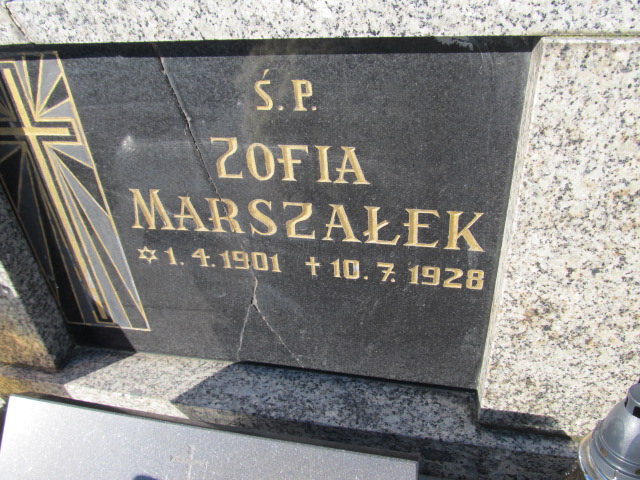Zofia Marszałek 1901 Cięcina - Grobonet - Wyszukiwarka osób pochowanych