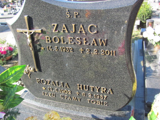 Rozalia Hutyra 1902 Cięcina - Grobonet - Wyszukiwarka osób pochowanych