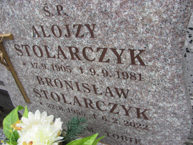 Bronisław Stolarczyk 1955 Cięcina - Grobonet - Wyszukiwarka osób pochowanych